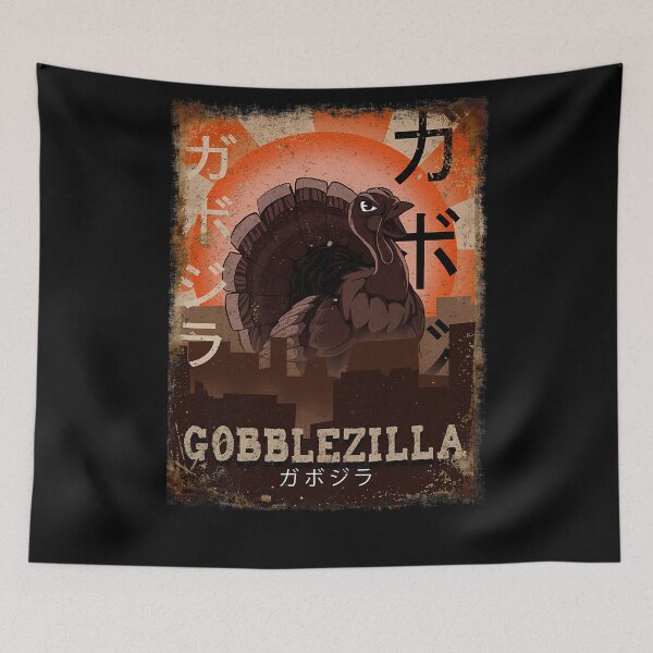 Item preview, Gobblezilla Style Humor Quote Funny Thanksgiving Retro Happy designed and sold by nguyenconguan80.