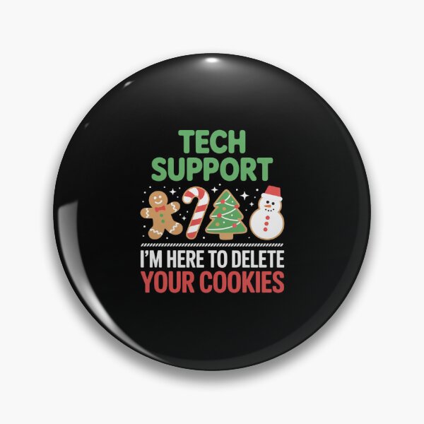 Item preview, Christmas Tech Support Here to Delete Cookies designed and sold by RayArmstrong.