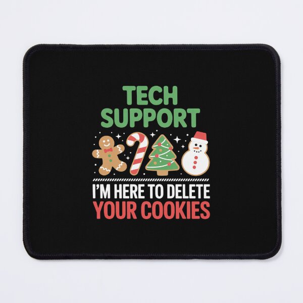 Item preview, Christmas Tech Support Here to Delete Cookies designed and sold by RayArmstrong.