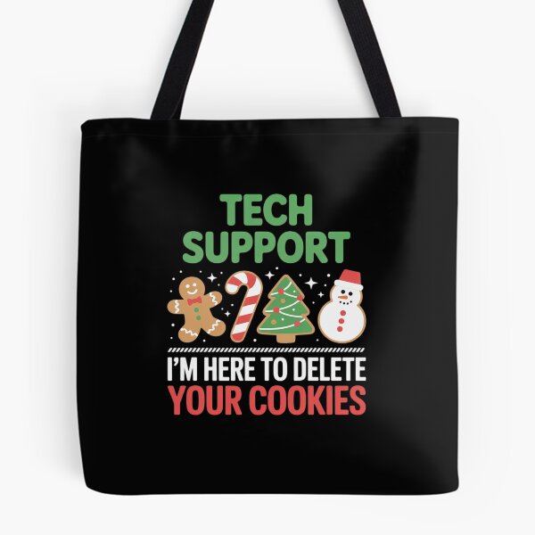 Item preview, Christmas Tech Support Here to Delete Cookies designed and sold by RayArmstrong.