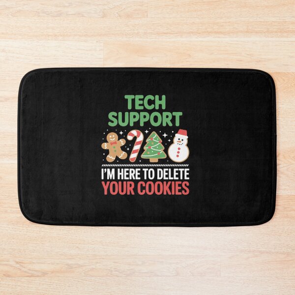 Item preview, Christmas Tech Support Here to Delete Cookies designed and sold by RayArmstrong.