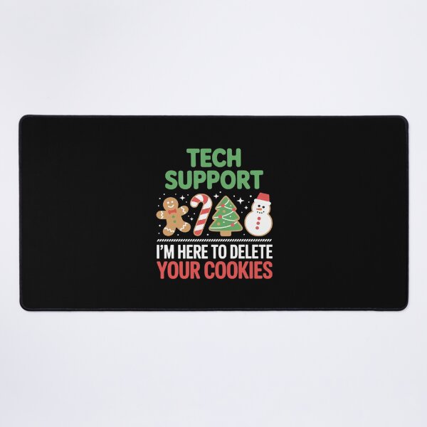 Item preview, Christmas Tech Support Here to Delete Cookies designed and sold by RayArmstrong.