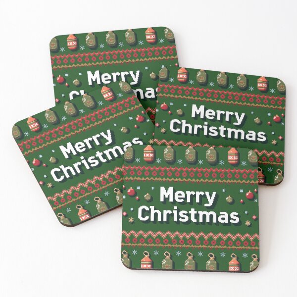 Item preview, Military Mery Christmas Sweater – Grenade Ornament designed and sold by Callsign 84.