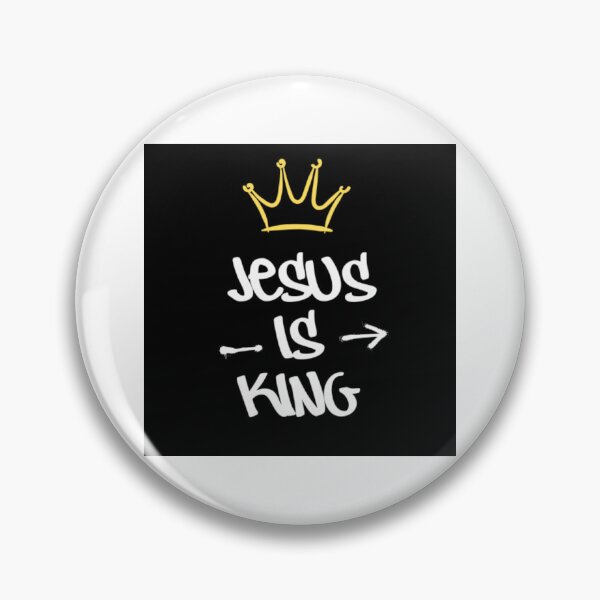 Item preview, Jesus Is King Minimalist Christian Design designed and sold by EC-studios.