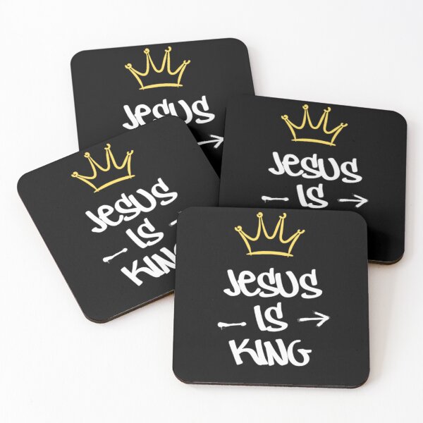Item preview, Jesus Is King Minimalist Christian Design designed and sold by EC-studios.