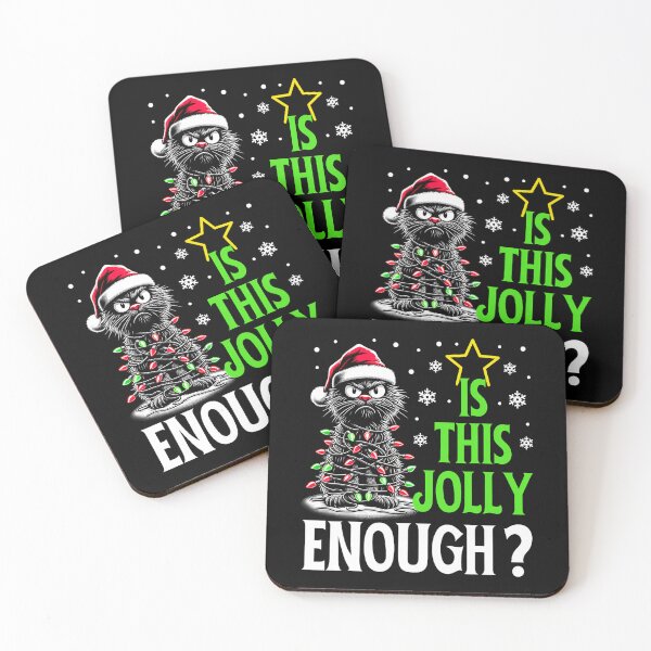 Item preview, Merry Classic Meme Christmas Funny Jolly This Is Enough designed and sold by ChrisMccarro.
