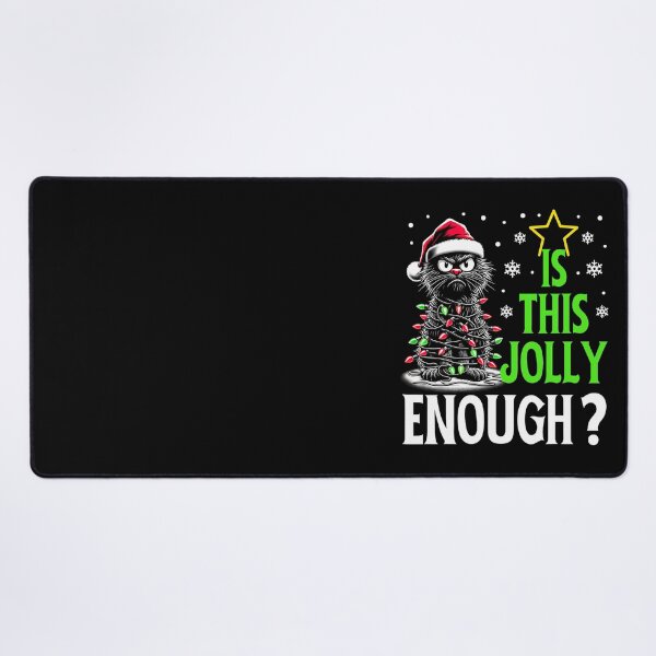 Item preview, Merry Classic Meme Christmas Funny Jolly This Is Enough designed and sold by ChrisMccarro.