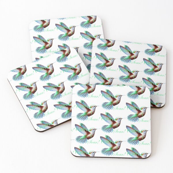 Item preview, In Faith I Soar - Hummingbird design - Christian Themed  designed and sold by ABG Inspirational Art.