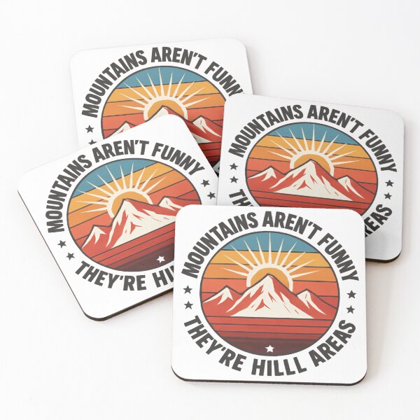 Item preview, Mountains Aren’t Just Funny They’re Hill Areas – Nature Chuckles designed and sold by HumansStuck12.