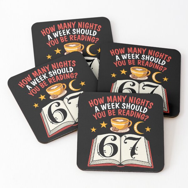 Item preview, Week A Nights Many Reading Teacher How Humor Book Funny Quote Seven Six designed and sold by PEDDAKAPRADEEP.