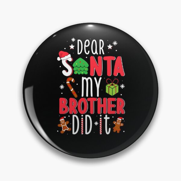 Item preview, Vintage Dear Brother Santa Retro Christmas It Did Funny My Holiday designed and sold by MediarMedic.