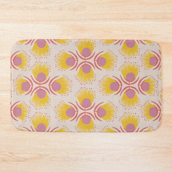 Item preview, Yellow flower fest pattern designed and sold by Adriana Bracho.