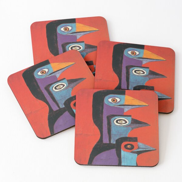 Item preview, Bold Modern Penguin Trio in Retro Abstract Style designed and sold by dawnleblanc55.