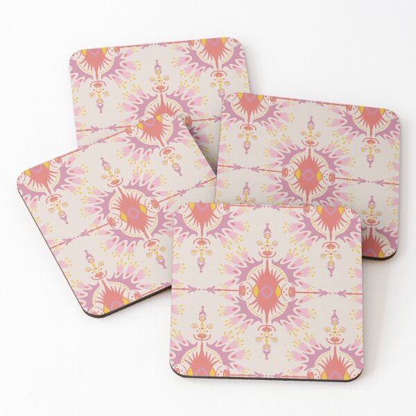 Item preview, Flower geometric pink pattern designed and sold by Adriana Bracho.
