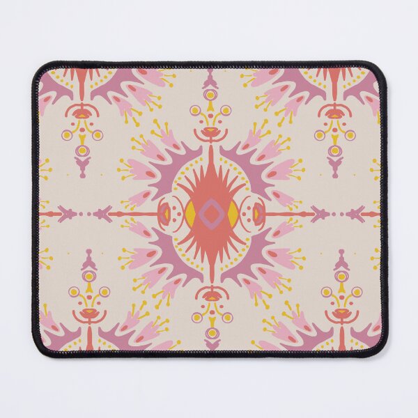 Item preview, Flower geometric pink pattern designed and sold by Adriana Bracho.