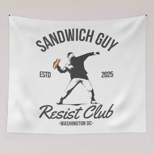 Item preview, Sandwich Resist Political DC Washington Guy Humor Meme American designed and sold by VictoriaVilleno.