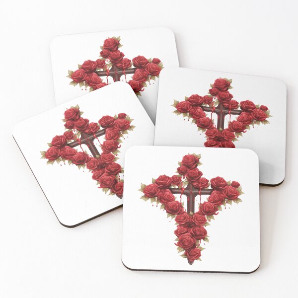 Item preview, Gothic Rose Cross designed and sold by New-School-Wave.