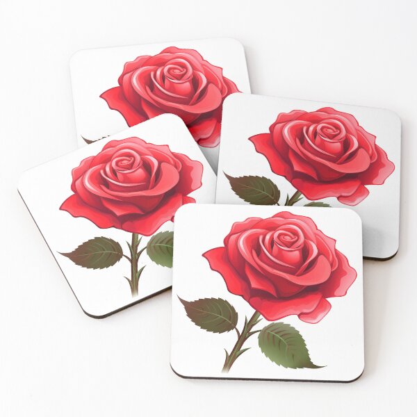 Item preview, Red Rose Detailed Bloom designed and sold by New-School-Wave.