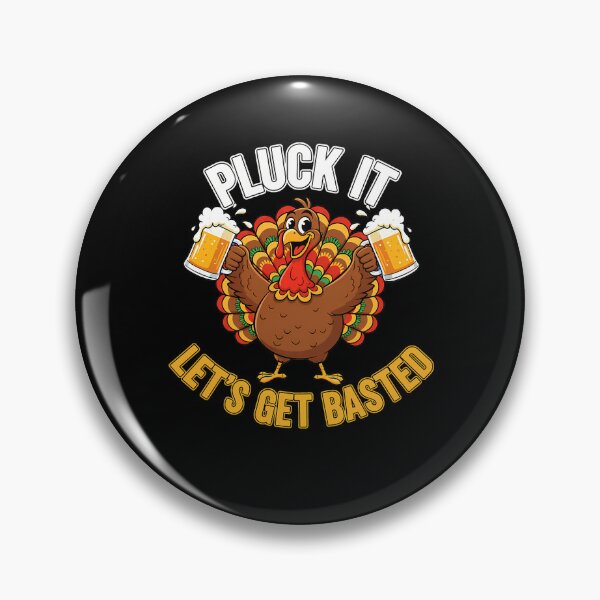 Item preview, Basted Lets It Holiday Happy Get Thanksgiving Quote Pluck Vintage designed and sold by HollyShabero.
