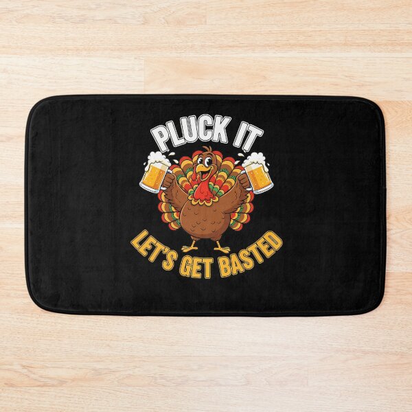 Item preview, Basted Lets It Holiday Happy Get Thanksgiving Quote Pluck Vintage designed and sold by HollyShabero.