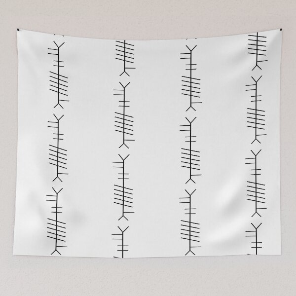 Item preview, Irish Ogham - "Brod" (Pride) - Black designed and sold by EchoTheBard.