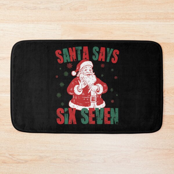 Item preview, Six Happy Holiday Santa Seven Claus Retro Santa Bruh Says designed and sold by ChadnoSmith.