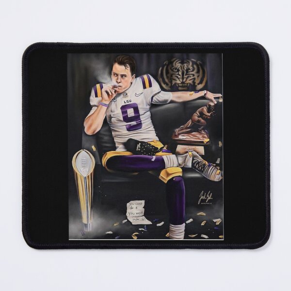 Item preview, joe burrow smoking cigar painting designed and sold by AloisZimmermann.