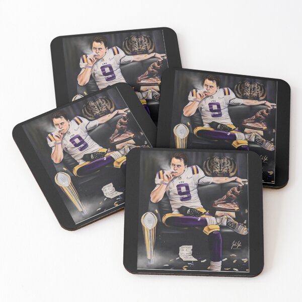 Item preview, joe burrow smoking cigar painting designed and sold by AloisZimmermann.