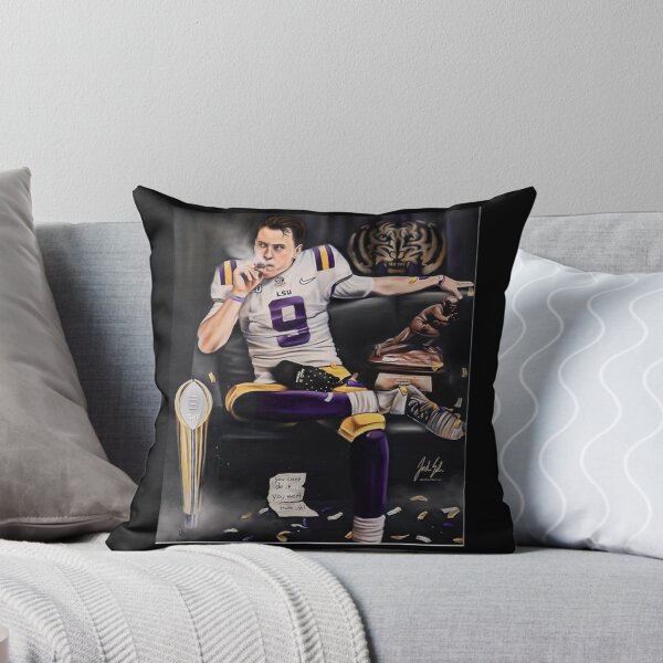 Item preview, joe burrow smoking cigar painting designed and sold by AloisZimmermann.