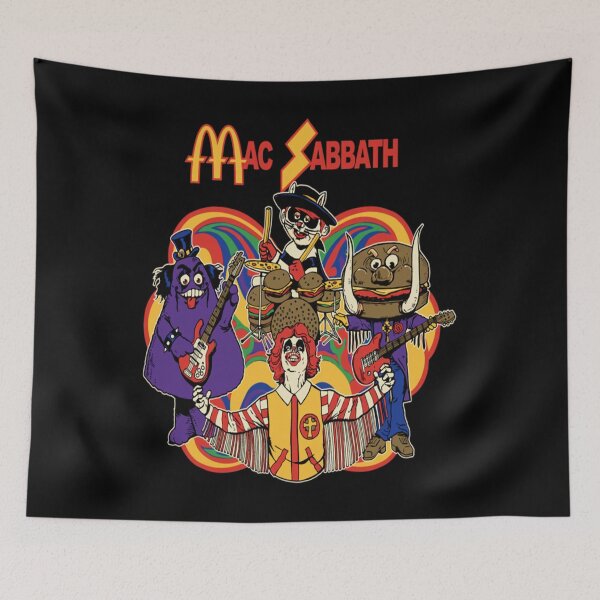 Item preview, Mac-/-/-/Sabbath/-/-/-/-/ Black designed and sold by AloisZimmermann.