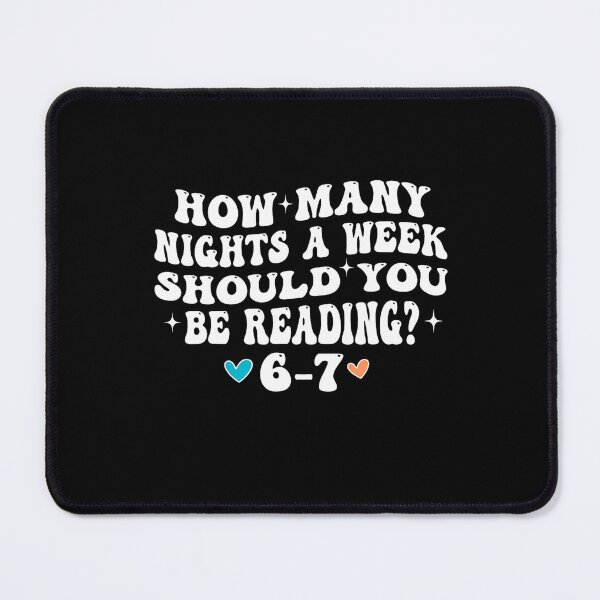 Item preview, Many Nights Seven A Book How Week Reading Six Humor Teacher Funny Quote designed and sold by PEDDAKAPRADEEP.