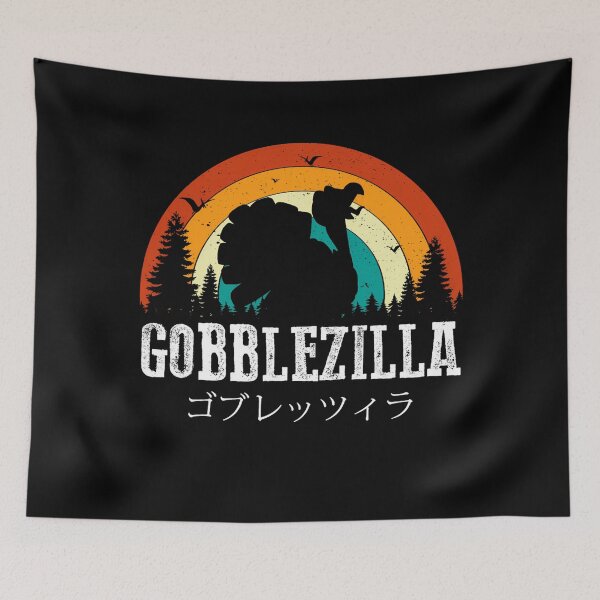 Item preview, Gobblezilla Quote Style Thanksgiving Humor Happy Funny Retro designed and sold by nguyenconguan80.