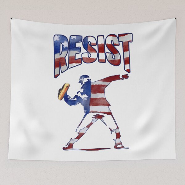 Item preview, American Resist Sandwich Washington Political Meme Humor Guy DC designed and sold by VictoriaVilleno.