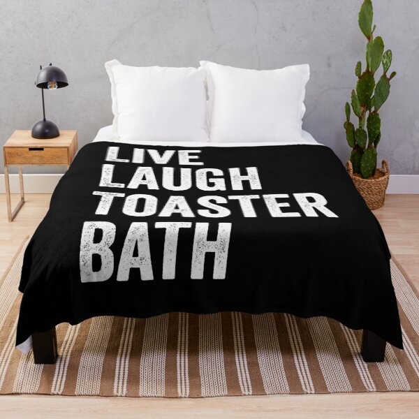 Item preview, Live Laugh Toaster Bath designed and sold by harshanendian.