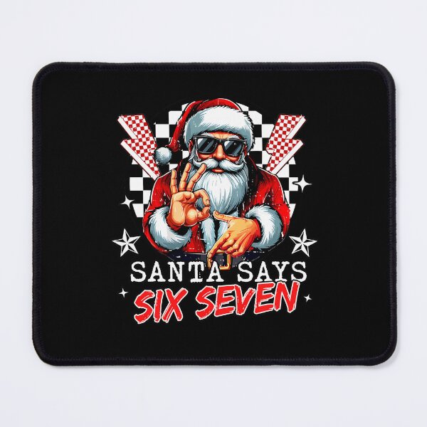 Item preview, Holiday Happy Six Seven Bruh Says Retro Claus Santa Santa designed and sold by ChadnoSmith.