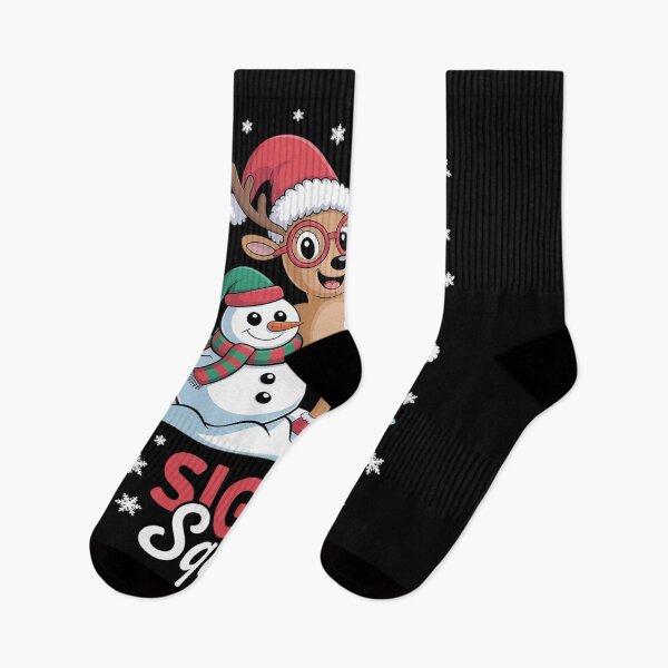 Item preview, Christmas Sight Squad Santa Reindeer Optometrist Snowman designed and sold by MinaReinger.