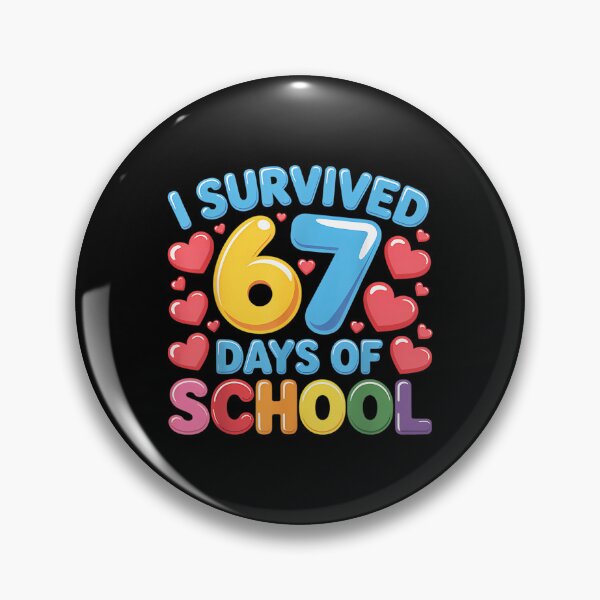 Item preview, Teacher Classic School Meme of Survived Funny 67 Student Days I 67 designed and sold by SteveSaccoro.
