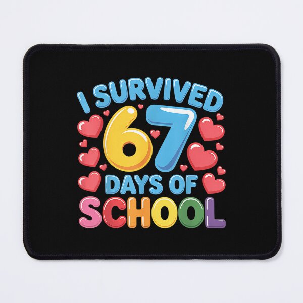 Item preview, Teacher Classic School Meme of Survived Funny 67 Student Days I 67 designed and sold by SteveSaccoro.