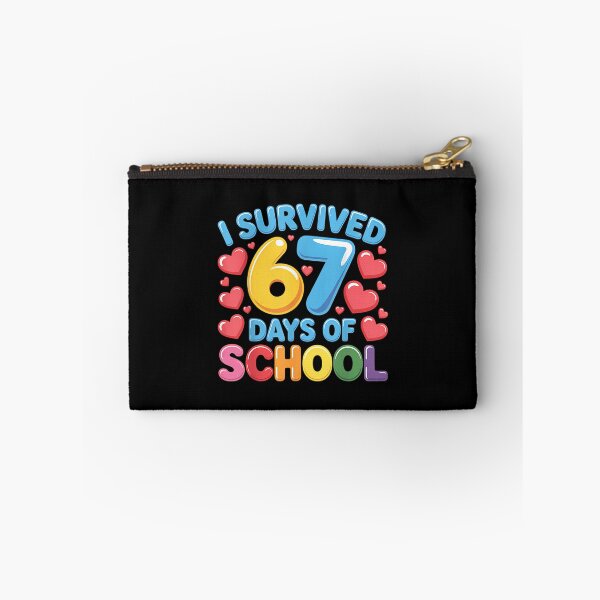 Item preview, Teacher Classic School Meme of Survived Funny 67 Student Days I 67 designed and sold by SteveSaccoro.