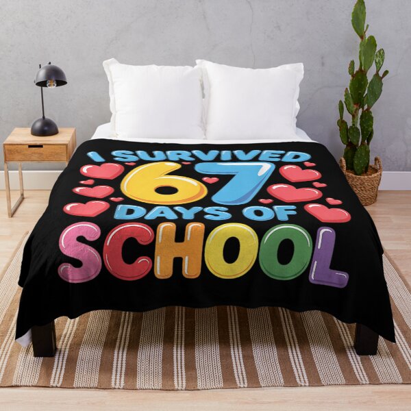 Item preview, Teacher Classic School Meme of Survived Funny 67 Student Days I 67 designed and sold by SteveSaccoro.