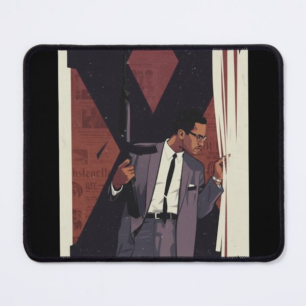 Item preview, Malcolm X Tribute Poster - Historical Black Leader Quote Print designed and sold by QUOTES FOR DAYS.