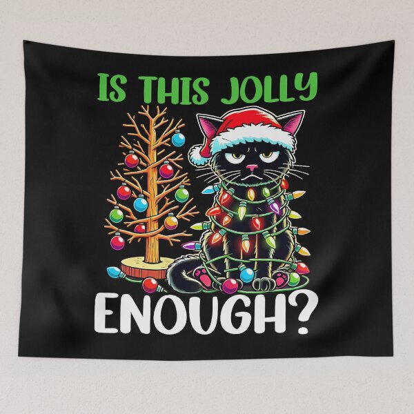 Item preview, Christmas Funny Classic Is Meme This Jolly Merry Enough designed and sold by ChrisMccarro.