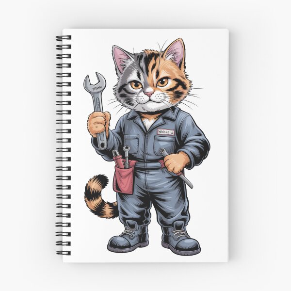 Item preview, Where’s the 10mm? Cat Mechanic Art designed and sold by miriamo25.