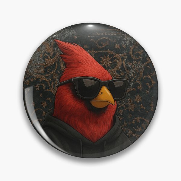 Item preview, Cardinal Bird in Hoodie Illustration designed and sold by farzan-design.