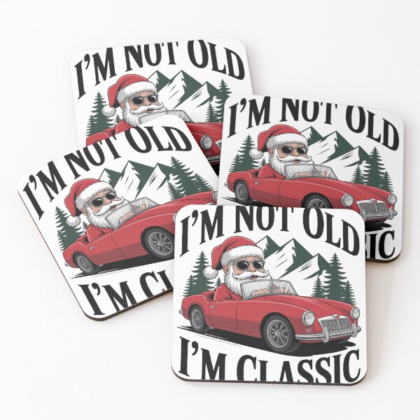Item preview, I'm Not Old I am Classic Funny Christmas Santa Vintage designed and sold by KristenosNehk.