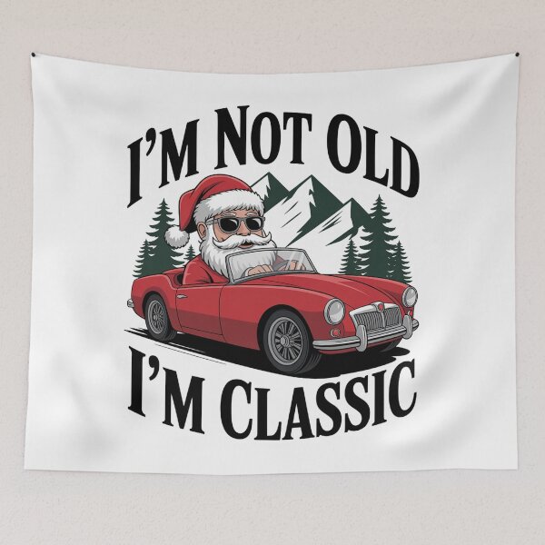 Item preview, I'm Not Old I am Classic Funny Christmas Santa Vintage designed and sold by KristenosNehk.