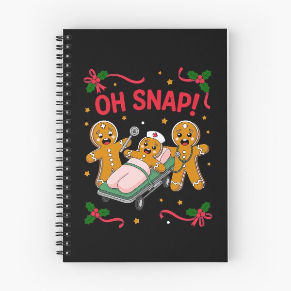 Item preview, Christmas Nurse, Oh Snap Funny Gingerbreads Bone Snap designed and sold by MinaReinger.