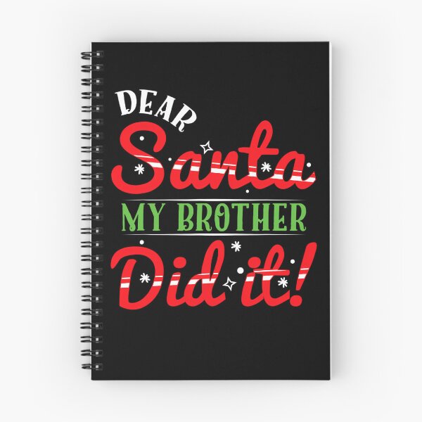 Item preview, It Holiday Did Santa Vintage Retro Christmas Dear Funny Brother My designed and sold by MediarMedic.