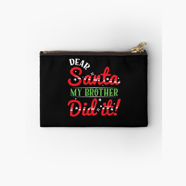Item preview, It Holiday Did Santa Vintage Retro Christmas Dear Funny Brother My designed and sold by MediarMedic.