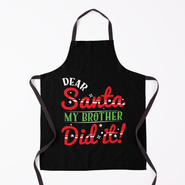 Item preview, It Holiday Did Santa Vintage Retro Christmas Dear Funny Brother My designed and sold by MediarMedic.